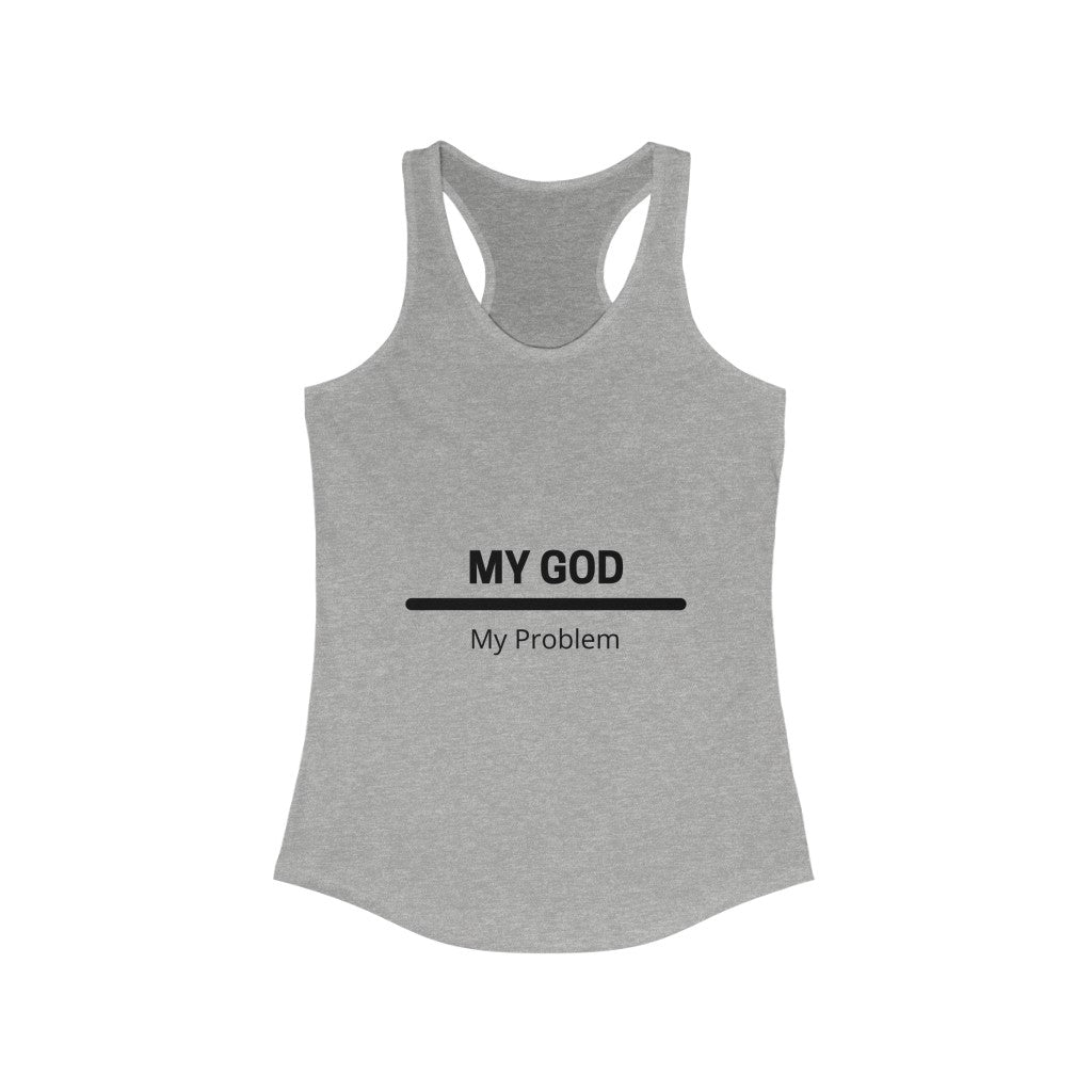 Women's God/problems Tank